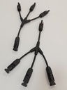 (MC4-Y-3) PAREJA DE CONECTORES MULTICONTACTO MC4 TIPO &quot;Y&quot; 1 A 3 VIAS PARA PANEL SOLAR