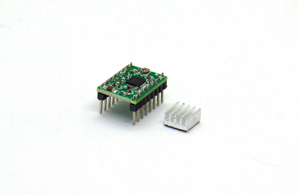 (KIT-A4988)   CONTROLADOR A4988 DE MOTORES PASO A PASO COMPATIBLE CON ARDUINO