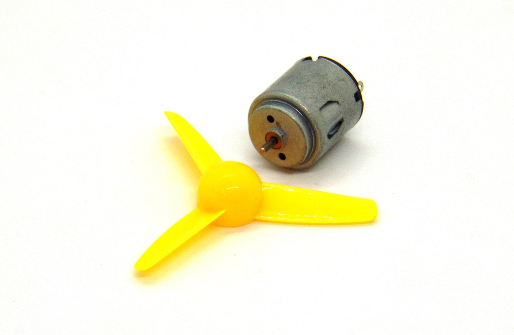 (KIT-HELICEX3)   MOTOR 3 A 12Vdc 1500 A 10000RPM COMPATIBLE CON ARDUINO