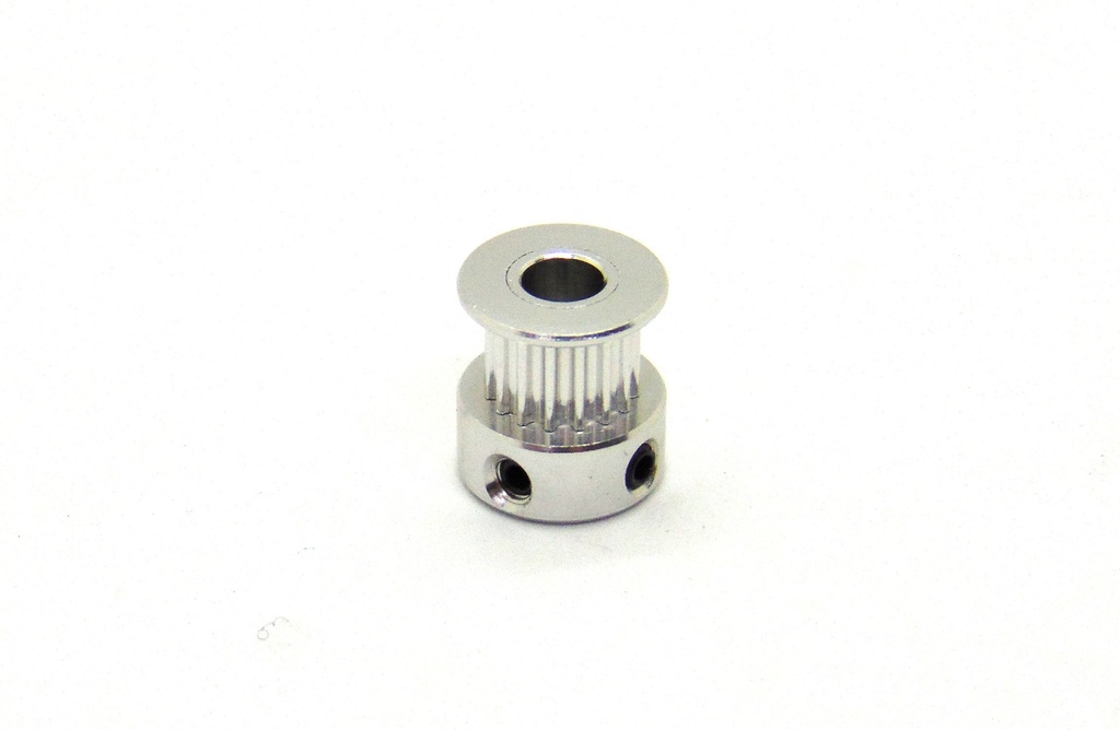 (KIT-POLEAX16)   POLEA GT2 16 DIENTES DE ALUMINIO 5mm COMPATIBLE CON ARDUINO