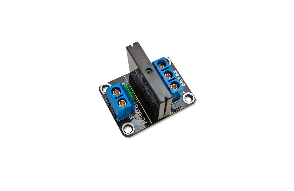 (KIT-SSR)   MODULO CON RELE DE ESTADO SOLIDO 220V 2A COMPATIBLE CON ARDUINO
