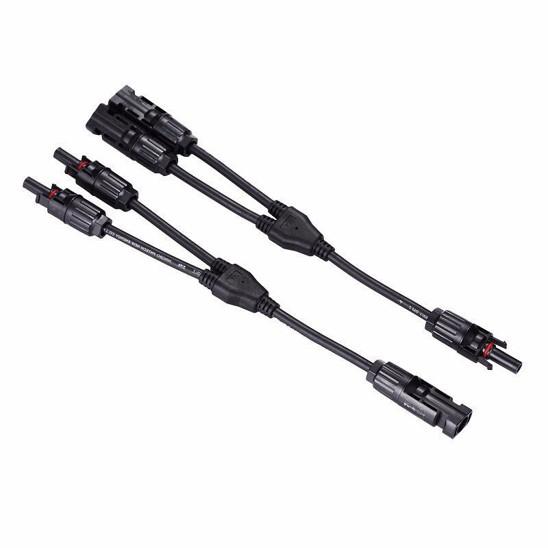 (MC4-Y-1N-2P) CONECTOR MC4 TIPO &quot;Y&quot; 1 NEGATIVO A 2 POSITIVOS PARA PANEL SOLAR