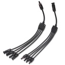 (MC4-Y-4) PAREJA DE CONECTORES MULTICONTACTO MC4 TIPO &quot;Y&quot; 1 A 4 VIAS PARA PANEL SOLAR