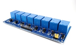 [KIT-8RELAY] (KIT-8RELAY)   MODULO DE POTENCIA 8 VIAS SALIDA A RELE COMPATIBLE CON ARDUINO