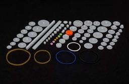 [KIT-ENGRANAJE75] (KIT-ENGRANAJE75)   JUEGO DE 75 ENGRANAJES PLASTICOS COMPATIBLE CON ARDUINO
