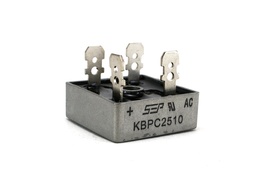 [KBPC2510] PUENTE 25A 1000V METALICO TIPO MESA